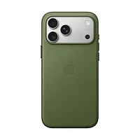 Étui rigide ajusté à tissage technique avec MagSafe d'Apple pour iPhone 17 Pro Max - Vert