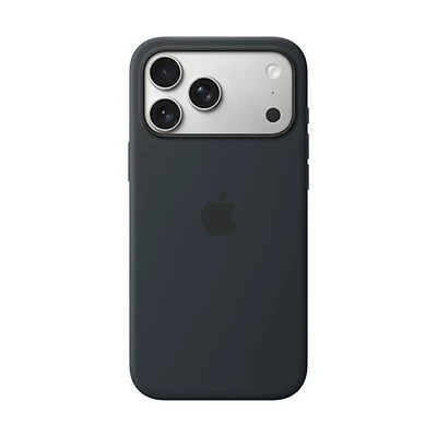 Apple Silicone Fitted Hard Shell Case with MagSafe for iPhone 17 Pro Max - Black