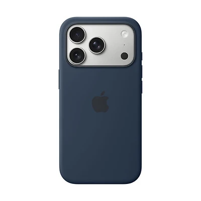Apple Silicone Fitted Hard Shell Case with MagSafe for iPhone 17 Pro - Midnight