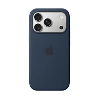 Apple Silicone Fitted Hard Shell Case with MagSafe for iPhone 17 Pro - Midnight
