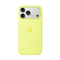 Apple Silicone Fitted Hard Shell Case with MagSafe for iPhone 17 Pro Max - Neon Yellow