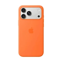 Apple Silicone Fitted Hard Shell Case with MagSafe for iPhone 17 Pro Max - Orange