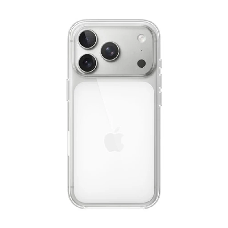 Apple Fitted Hard Shell Case with MagSafe for iPhone 17 Pro - Clear