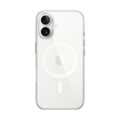 Apple Fitted Hard Shell Case with MagSafe for iPhone 17 - Clear