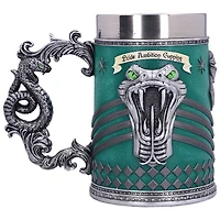 Chope à bière de collection Harry Potter Maison de Poudlard Serpentard de Nemesis Now
