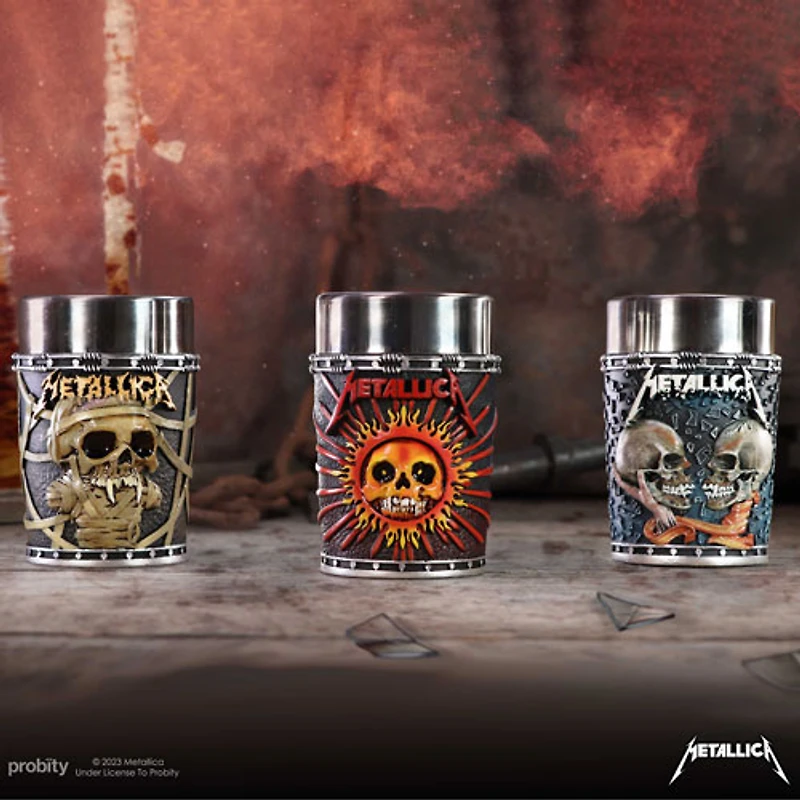 Nemesis Now Metallica Shot Glass Set - 3 Pack