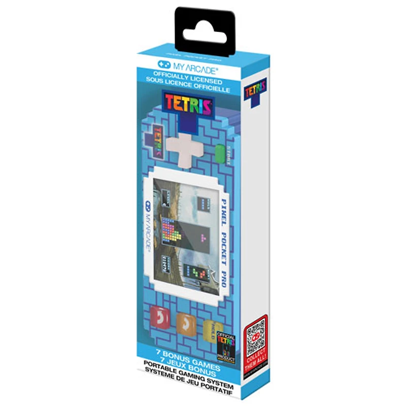 Console de jeu portative Uni Pixel Pocket Pro Tetris de Dream Gear