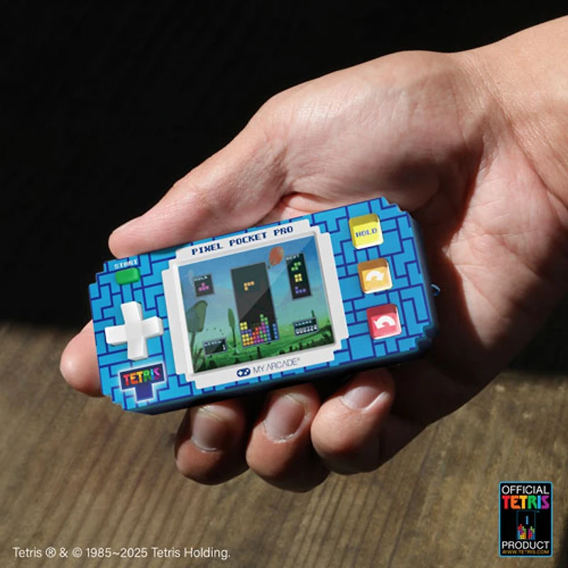 Console de jeu portative Uni Pixel Pocket Pro Tetris de Dream Gear