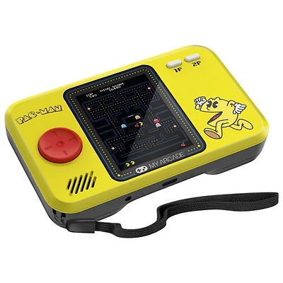 Console de jeu portative Uni Pocket Player Pro Pac‑Man de dreamGEAR avec étui de transport