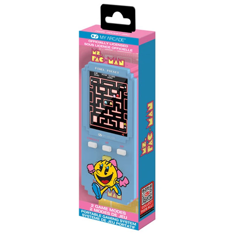 Dream Gear Uni Pixel Pocket Pro Ms. Pac-Man Portable Gaming System