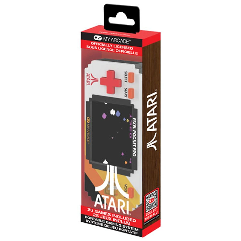 Console de jeu portative Uni Pixel Pocket Pro Atari de Dream Gear