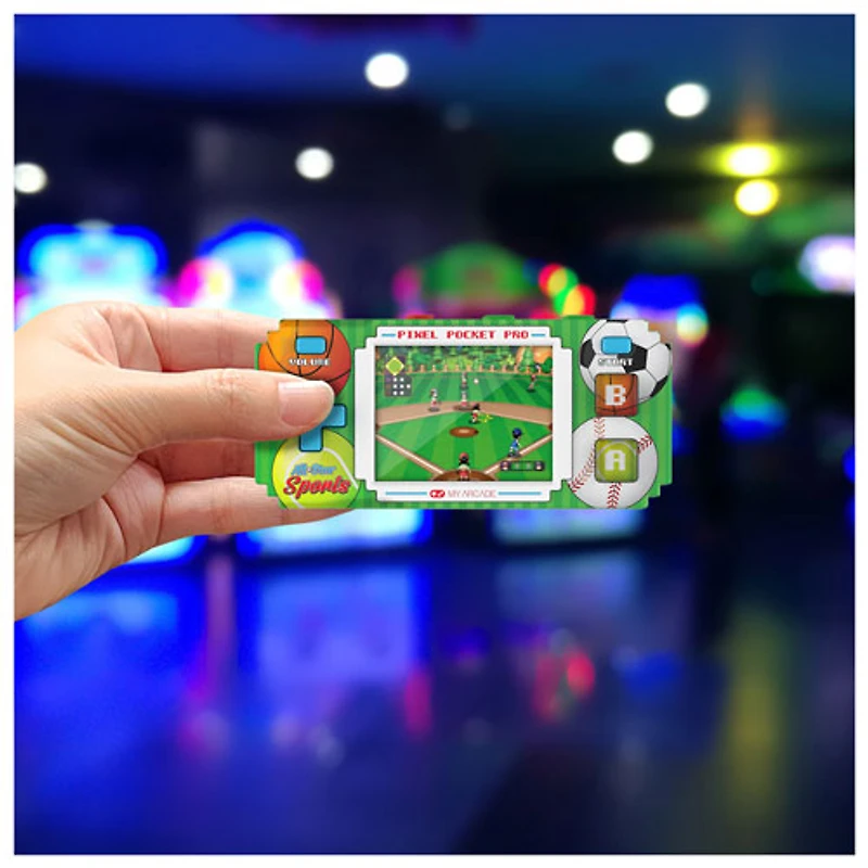 Dream Gear Uni Pixel Pocket Pro All-Star Sports Portable Gaming System