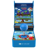 Jeu d'arcade rétro avec manche à balai Sonic the Hedgehog de Dream Gear