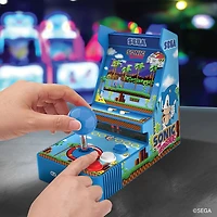 Jeu d'arcade rétro avec manche à balai Sonic the Hedgehog de Dream Gear