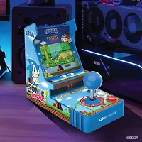 Jeu d'arcade rétro avec manche à balai Sonic the Hedgehog de Dream Gear