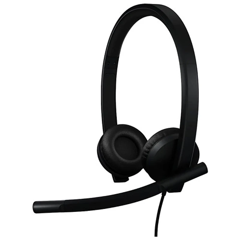 Logitech H570e Noise Cancelling Headset - Black
