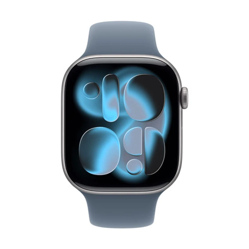 Bracelet sport pour Apple Watch de mm - Bleu nautique