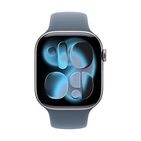 Bracelet sport pour Apple Watch de mm - Bleu nautique