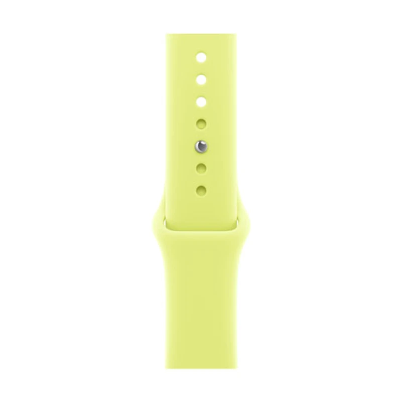 Bracelet sport pour Apple Watch de mm - Jaune fluo