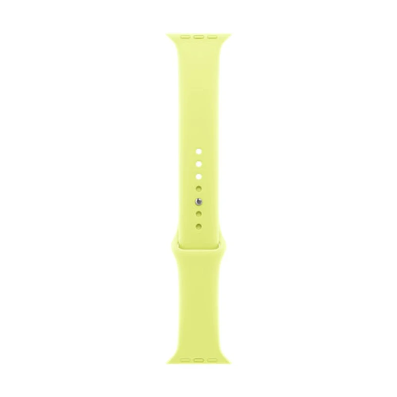 Bracelet sport pour Apple Watch de mm - Jaune fluo
