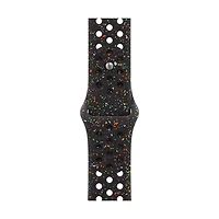 Bracelet sport Nike pour Apple Watch de mm - Noir nocturne