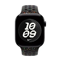 Bracelet sport Nike pour Apple Watch de mm - Noir nocturne