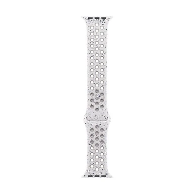 Bracelet sport Nike pour Apple Watch de mm - Gris voil