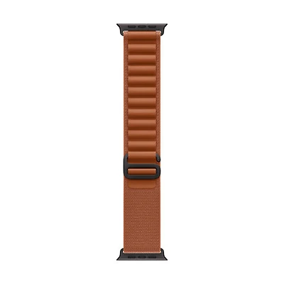 Apple Watch 49mm Alpine Loop - Terra Cotta/Black