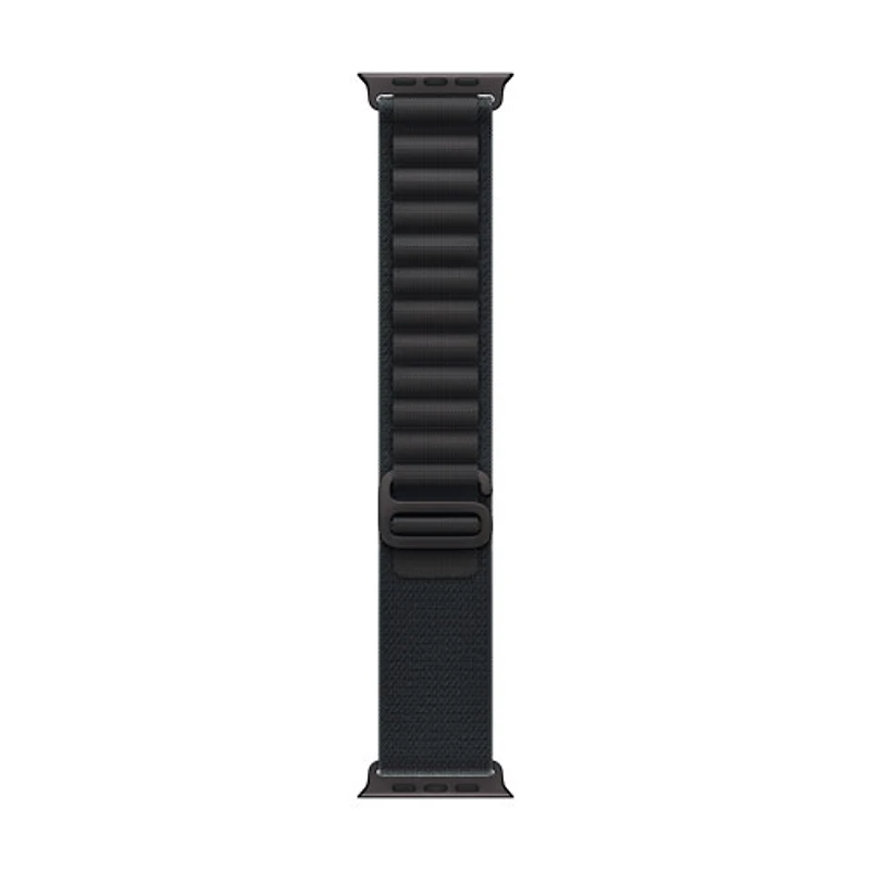 Apple Watch 49mm Alpine Loop - Black - Small 130-160mm