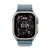 Apple Watch 49mm Alpine Loop - Light Blue/Natural - Small 130-160mm