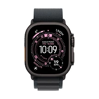 Apple Watch 49mm Alpine Loop - Black - Medium 145-190mm
