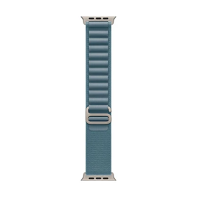 Apple Watch 49mm Alpine Loop - Light Blue/Natural