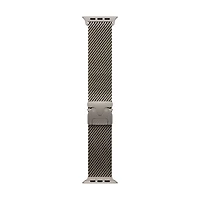 Apple Watch 49mm Titanium Milanese Loop - Natural - Large 180-210mm