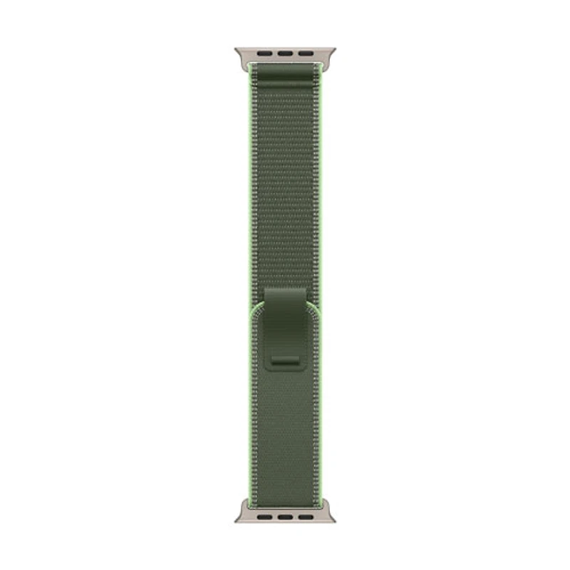 Apple Watch 49mm Trail Loop - Green/Neon - Medium/Large 145-220mm