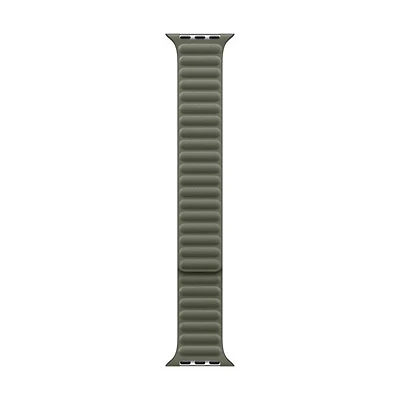 Bracelet à maillons magnétique pour Apple Watch de mm - Gris sauge