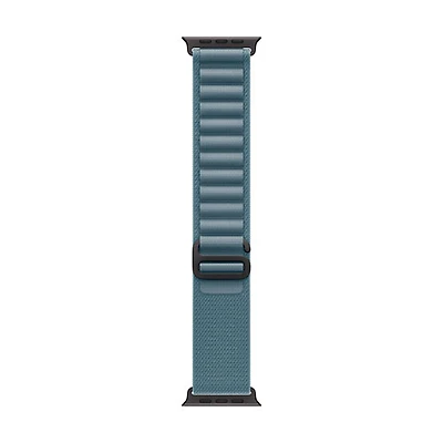 Apple Watch 49mm Alpine Loop - Light Blue/Black - Small 130-160mm