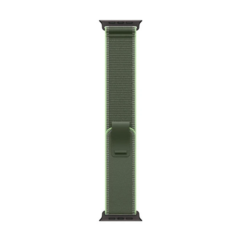 Apple Watch 49mm Trail Loop - Green/Neon/Black - Small/Medium 130-180mm