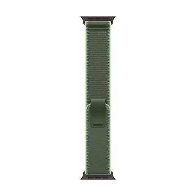 Apple Watch 49mm Trail Loop - Green/Neon/Black - Small/Medium 130-180mm