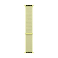 Bracelet sport à rabat pour Apple Watch de mm - Jaune fluo