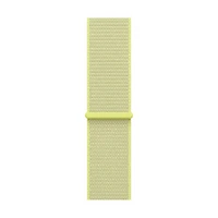 Bracelet sport à rabat pour Apple Watch de mm - Jaune fluo
