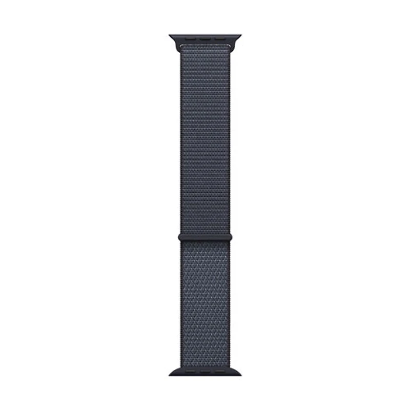 Bracelet sport à rabat pour Apple Watch de 42 mm - Bleu nautique - 130-200 mm