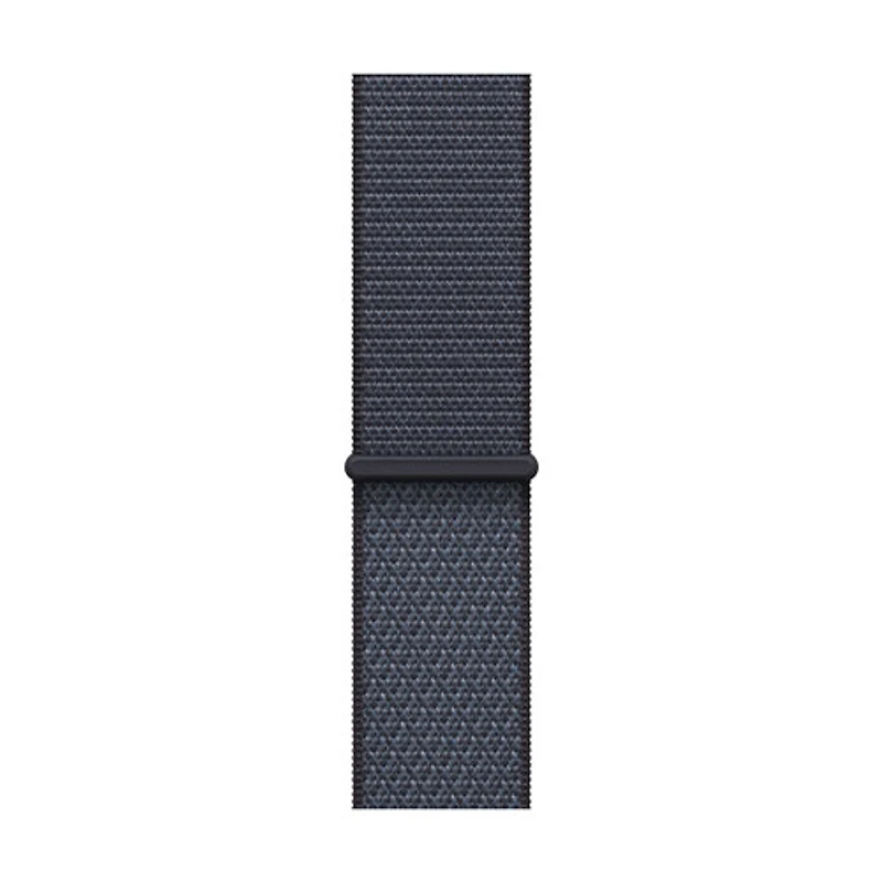 Bracelet sport à rabat pour Apple Watch de 42 mm - Bleu nautique - 130-200 mm