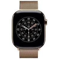 Bracelet milanais pour Apple Watch de 46 mm - Or - Moyen/Grand 150-200 mm