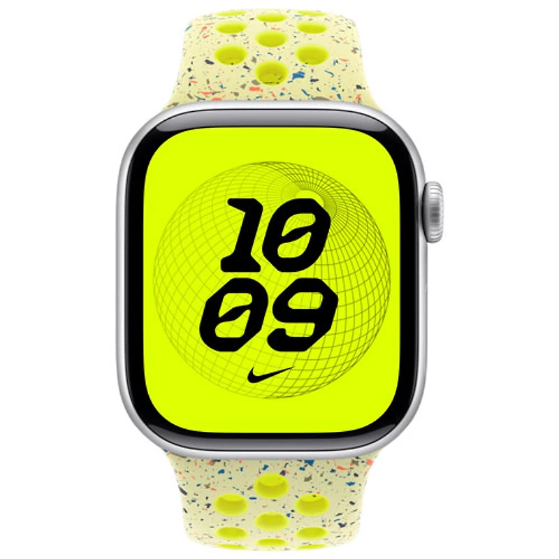 Apple Watch 40mm Nike Sport Band - Medium/Large - Volt Splash