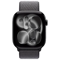 Bracelet sport à rabat pour Apple Watch de 46 mm - Gris foncé