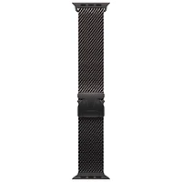Apple Watch 49mm Milanese Loop - Black - Large 180-210mm