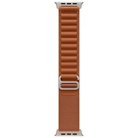 Apple Watch 49mm Alpine Loop - Terra Cotta/Natural - Small 130-160mm