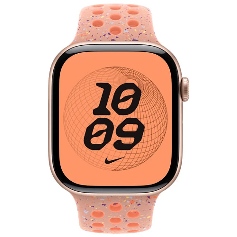 Apple Watch 46mm Nike Sport Band - Small/Medium - Alpenglow Pink