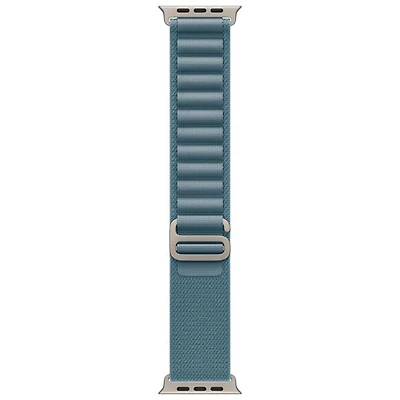 Bracelet Alpin pour Apple Watch de 49 mm - Bleu clair/Naturel - Grand 165-210 mm