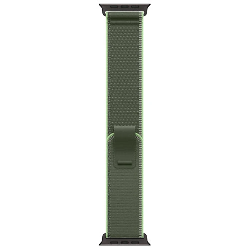 Apple Watch 49mm Trail Loop - Green/Neon - Medium / Large 145-220mm